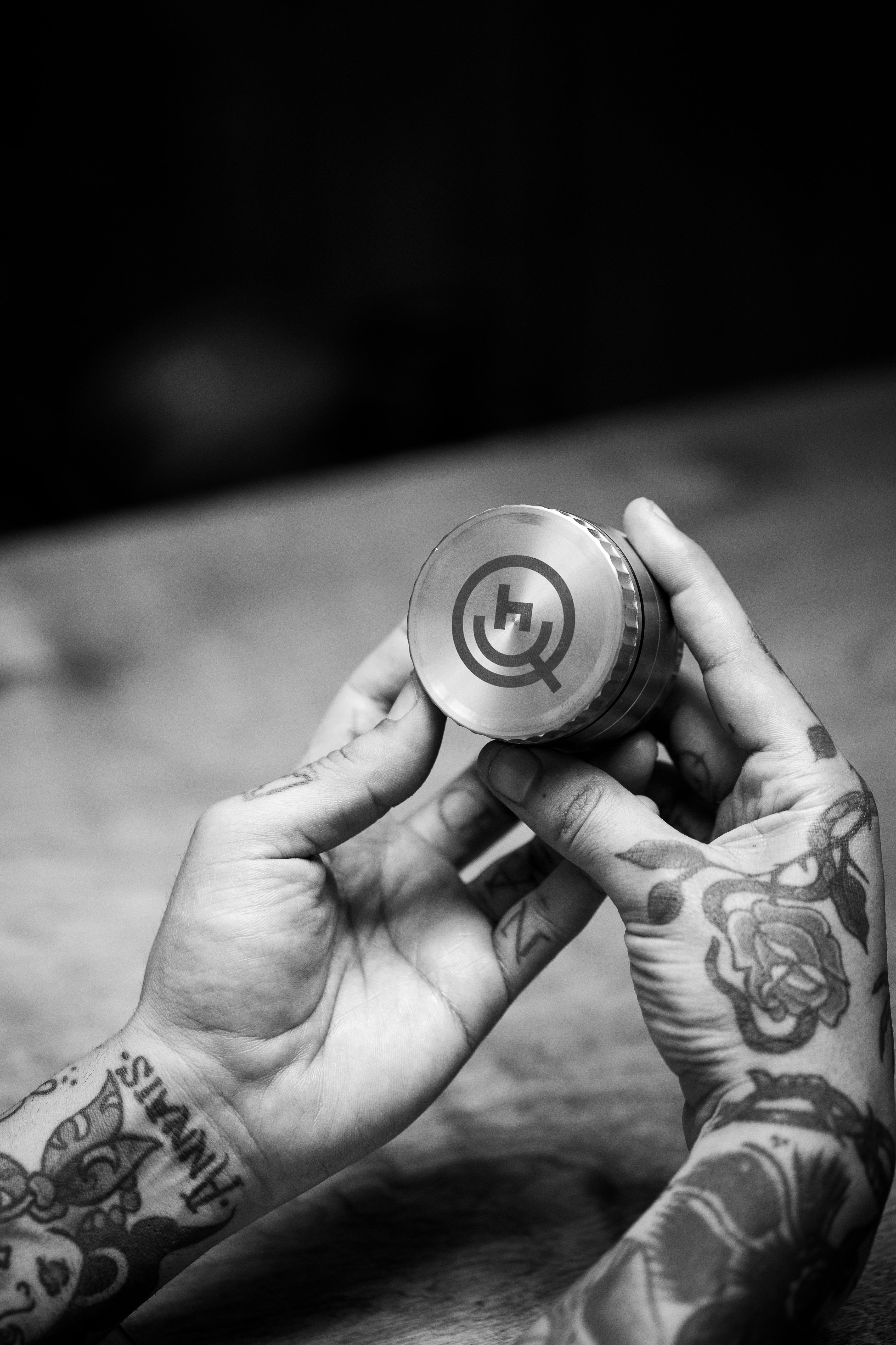 STAINLESS STEEL GRINDER HQ X IASO - 4 PIECE