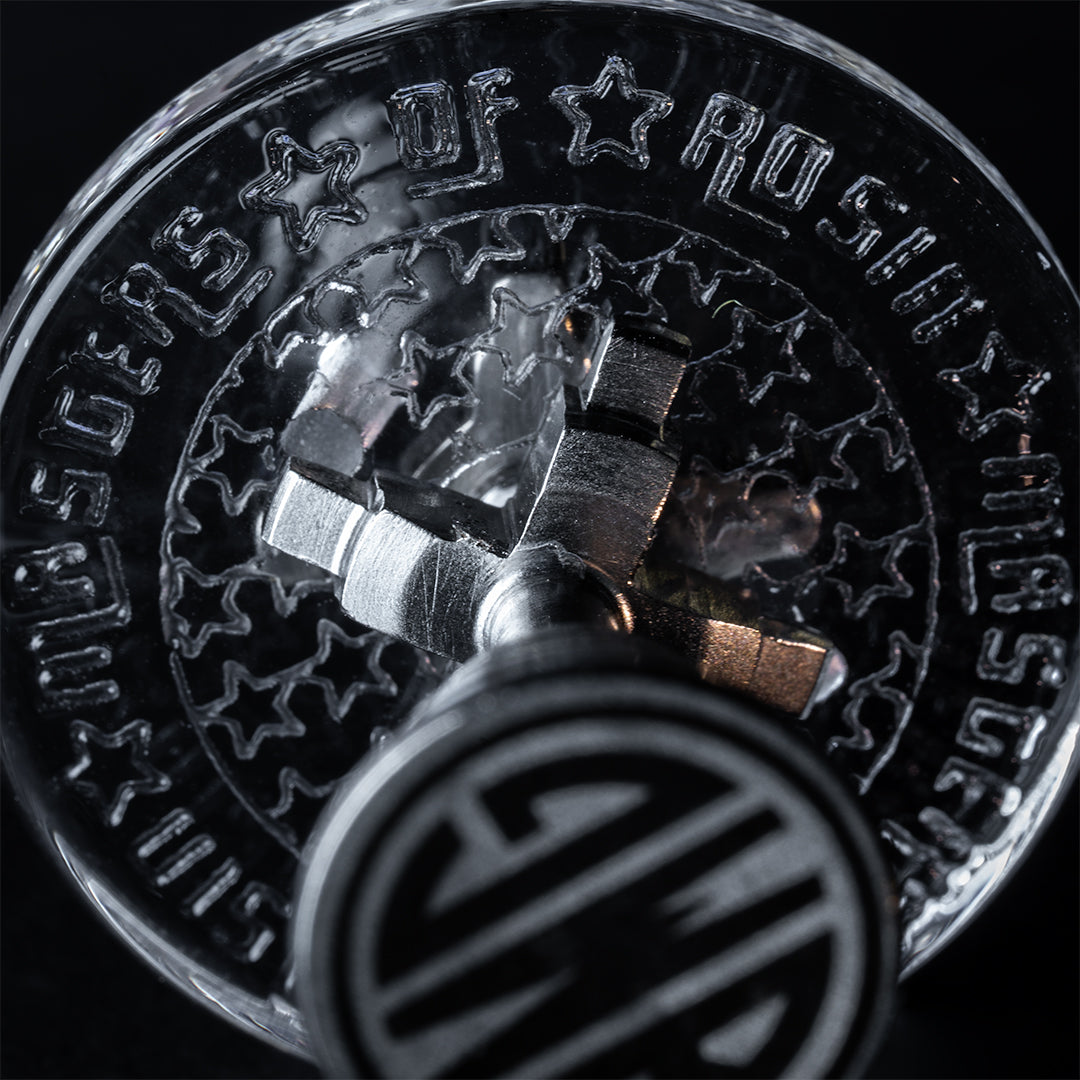 Black Market Glass x MOR Content Cap 2 Intake for Erigs or Quartz