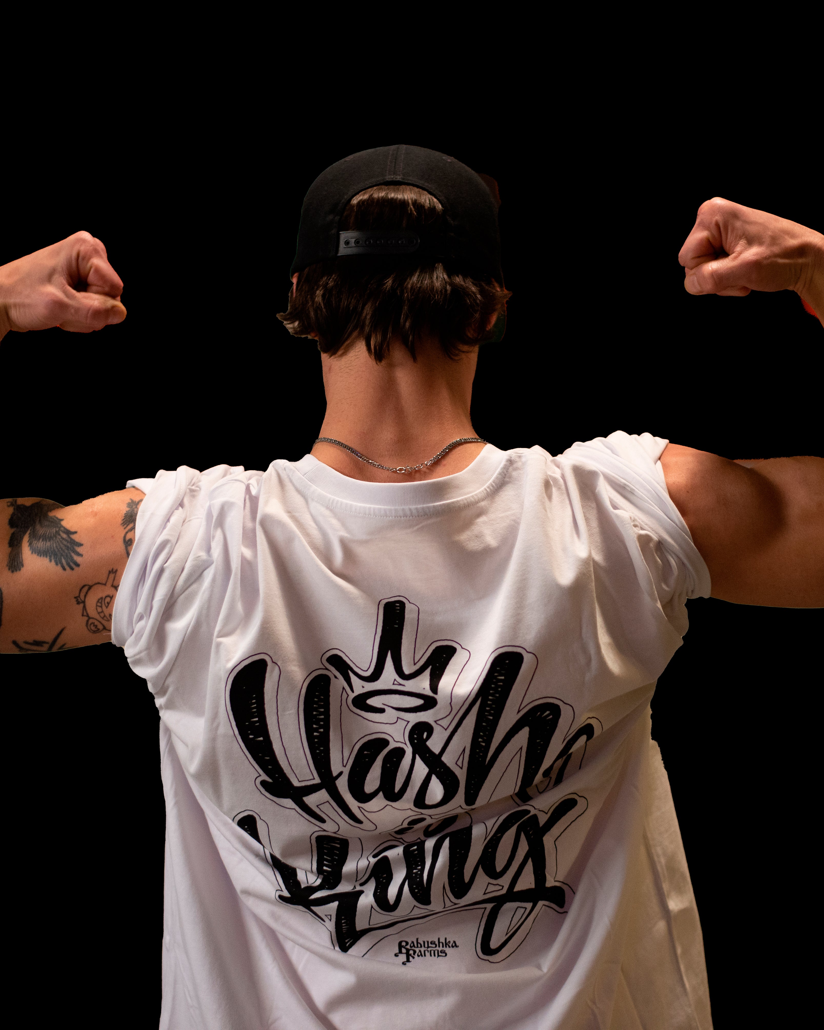 HASH IS KING T-SHIRT WHITE