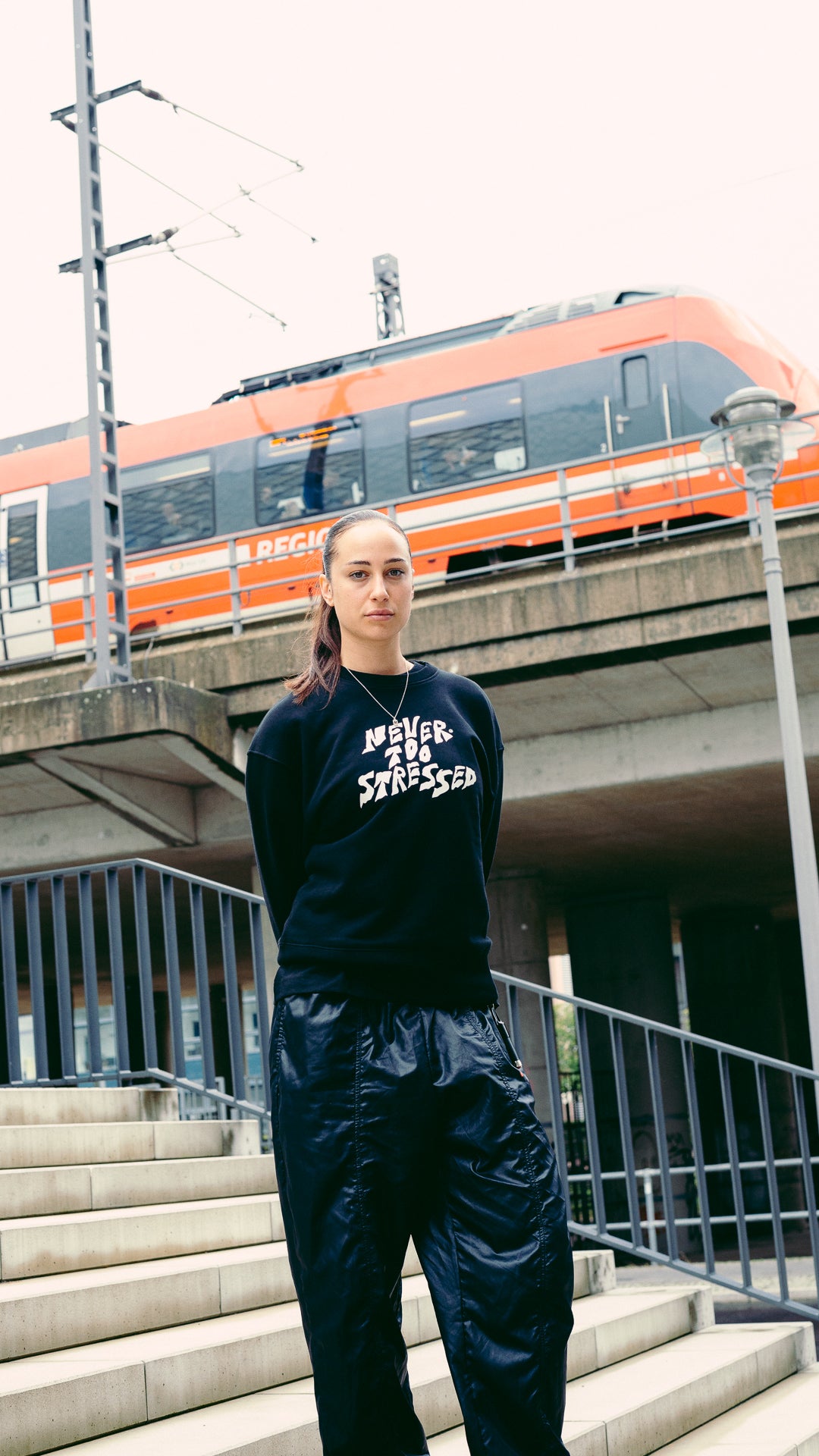 NEVER TOO STRESSED SWEATSHIRT