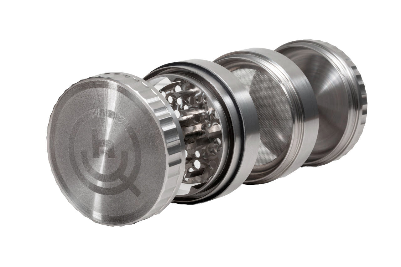 STAINLESS STEEL GRINDER HQ X IASO - 4 PIECE