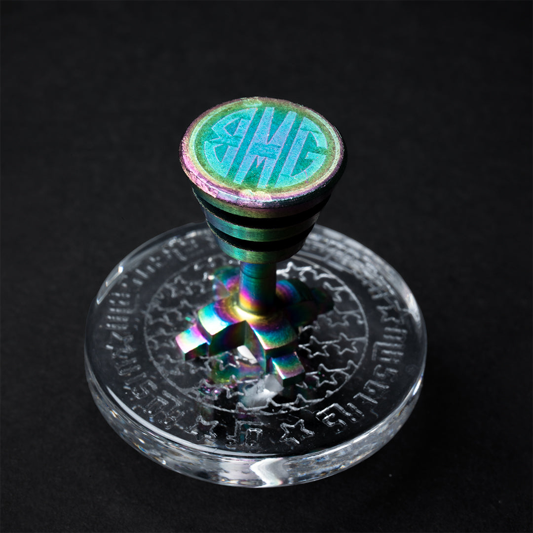 Black Market Glass x MOR Content Cap 2 Intake for Erigs or Quartz