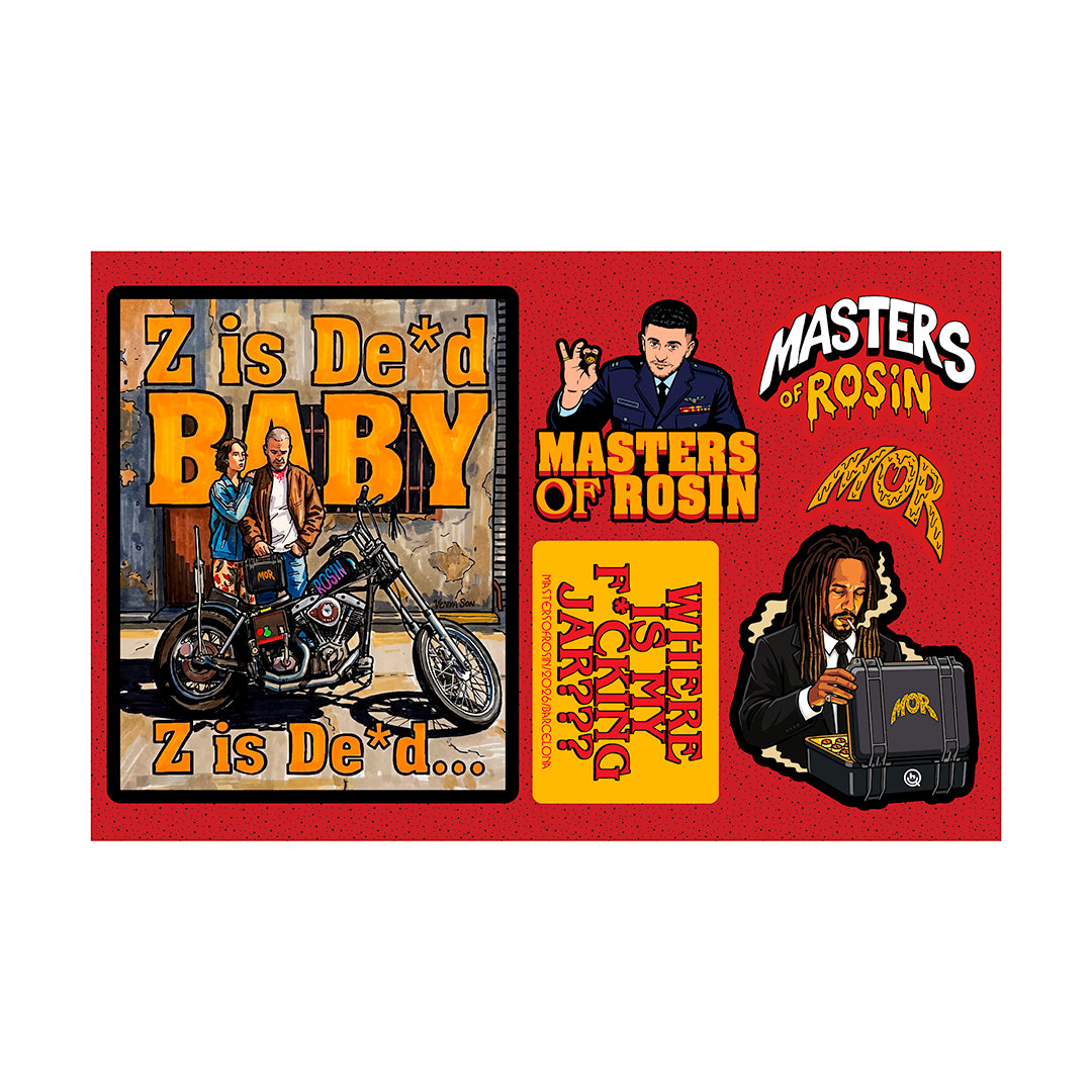 MOR BCN 2026 STICKER SHEET