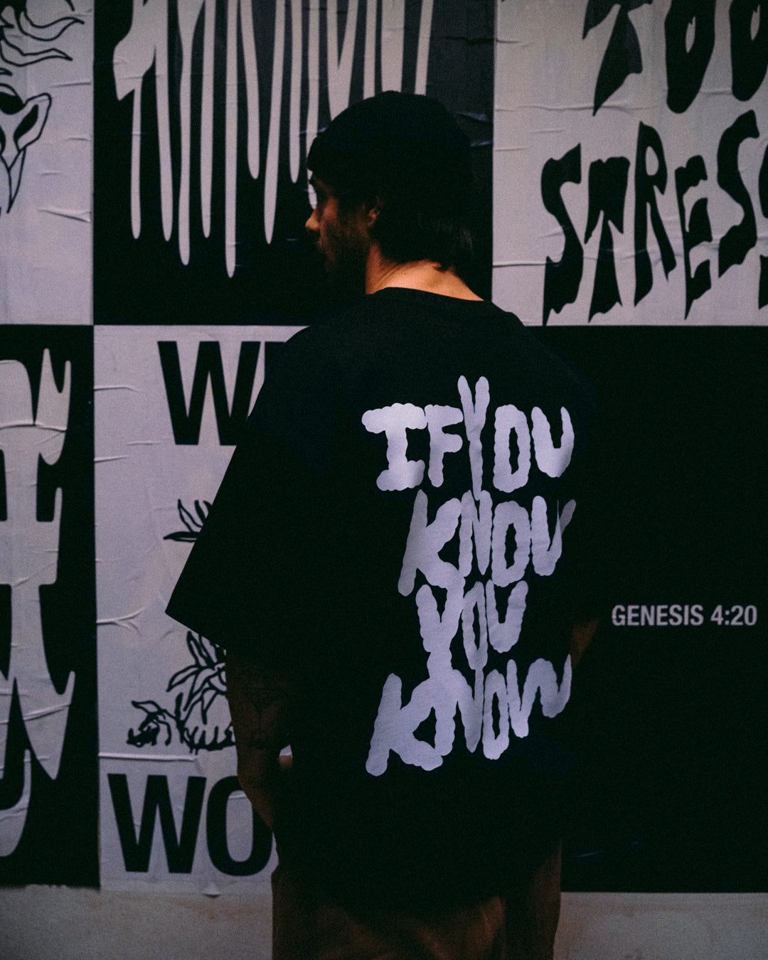 IF YOU KNOW YOU KNOW T-SHIRT BLACK