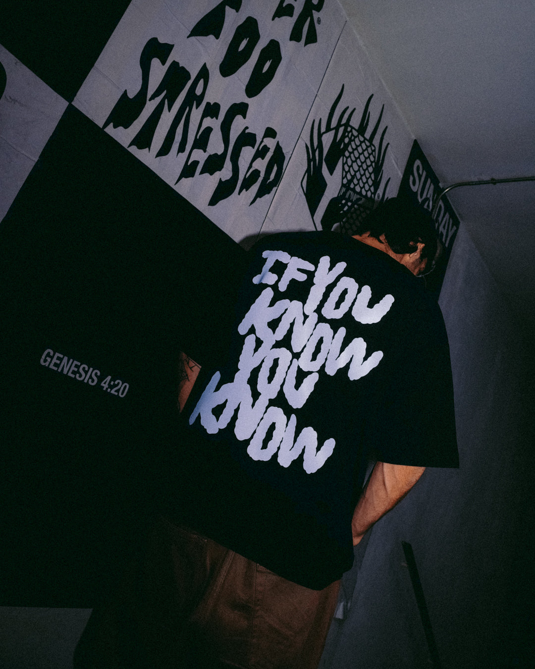 IF YOU KNOW YOU KNOW T-SHIRT BLACK