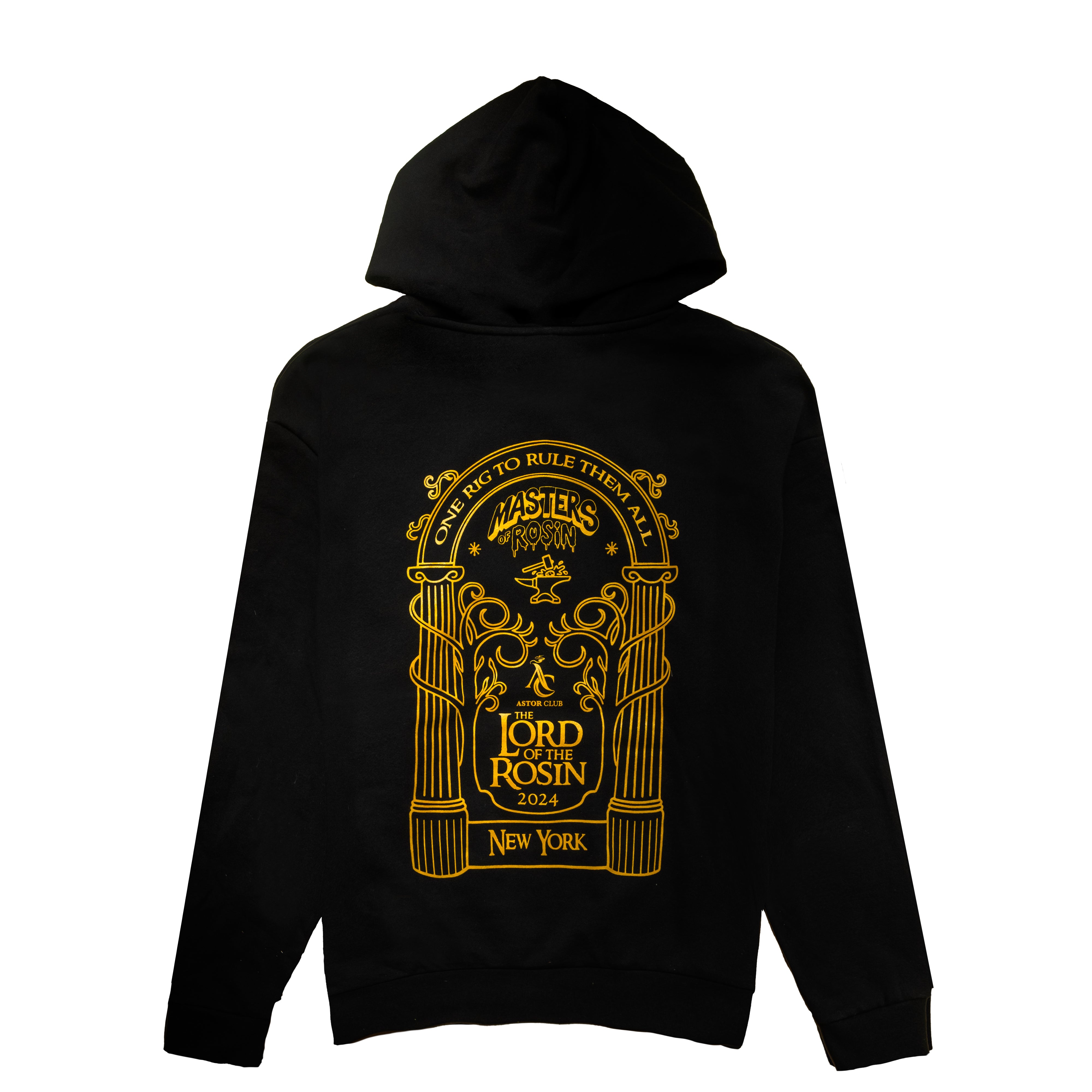 MASTERS OF ROSIN 2024 NYC EDITION - HOODIE 'THE LORD OF THE ROSIN'